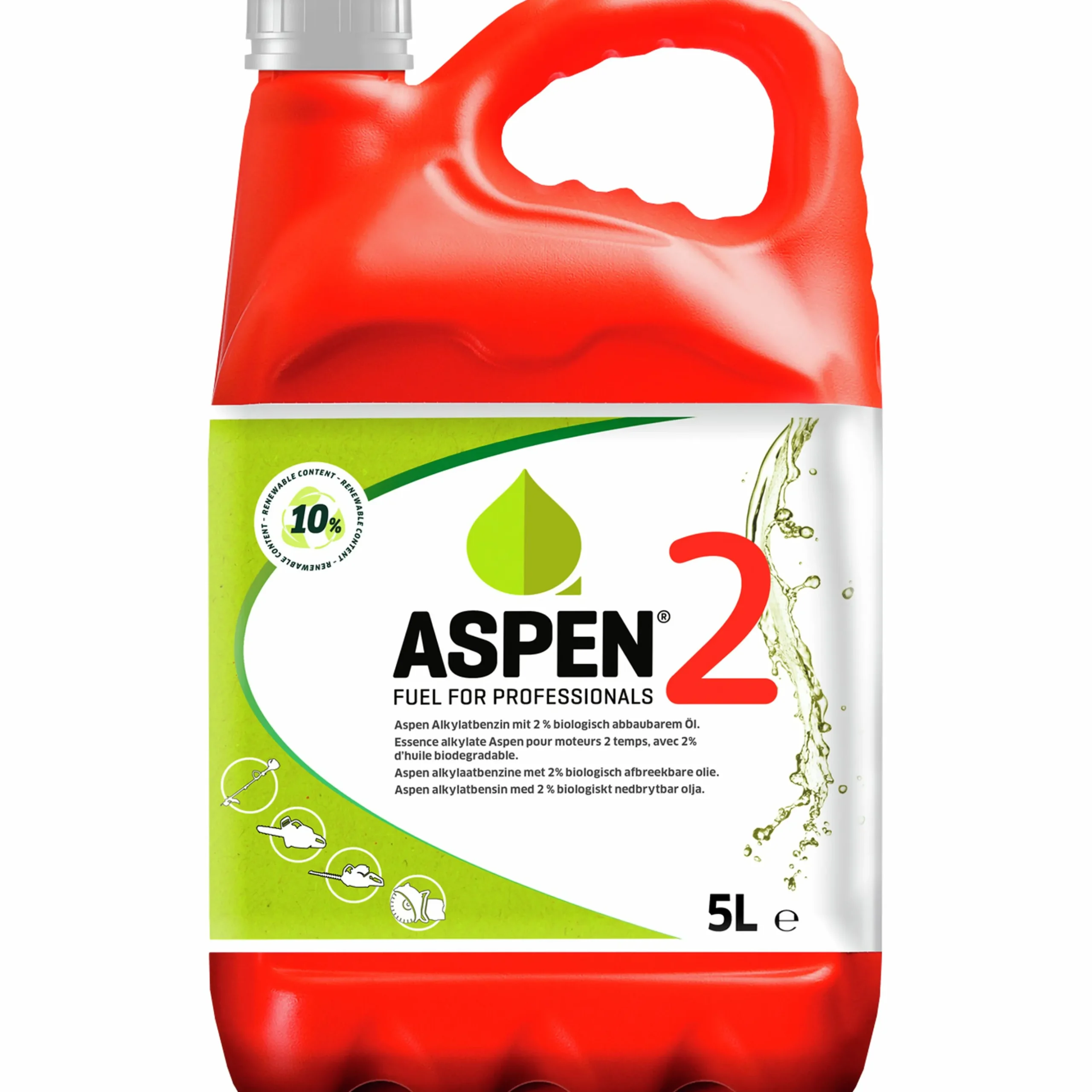 Alkylatbensin Aspen 2 Renew 10% 5L
