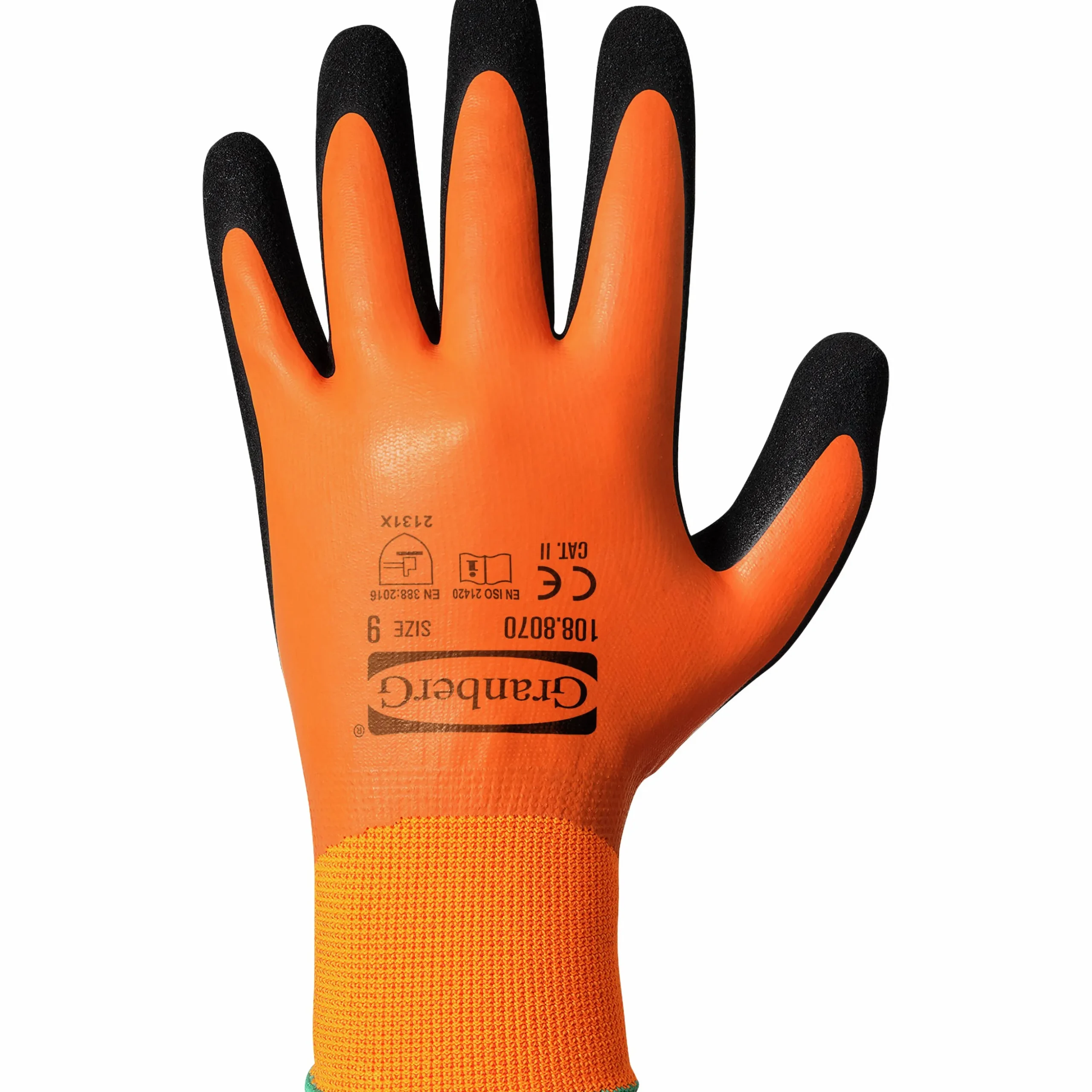 Arbetshandske Granberg Vattentät Orange