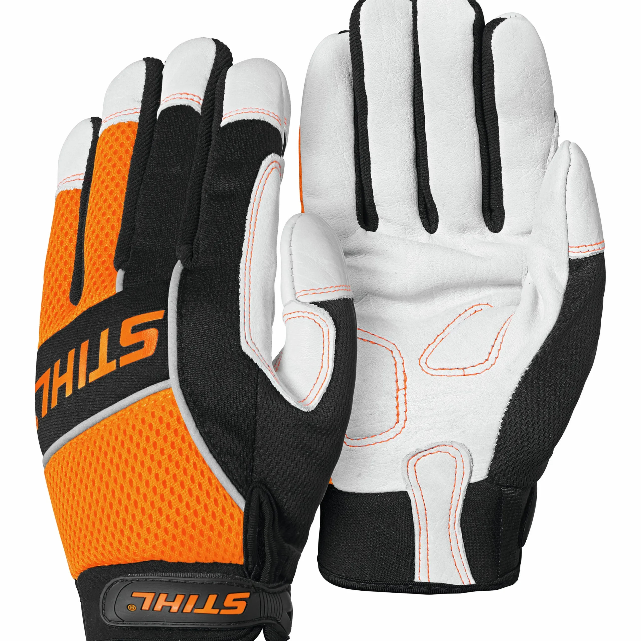 Arbetshandske STIHL Advance Ergo MS Vit/Svart/Orange