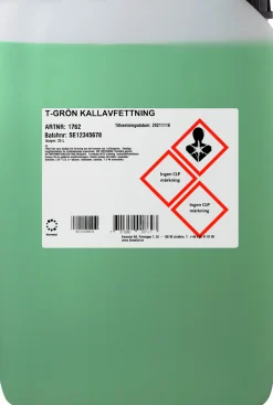Avfettningsmedel Kemetyl Kallavfettning T-Grön
