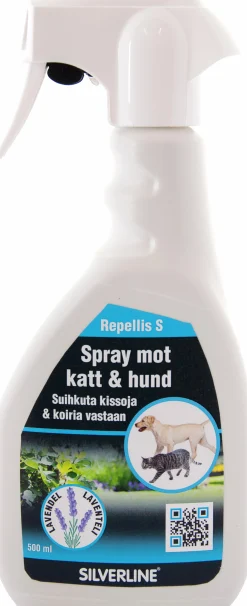 Avskräckningsmedel Silverline Katt & Hund Spray 500ml