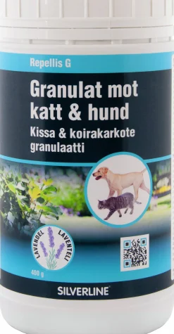 Avskräckningsmedel Silverline Granulat mot Hund & Katt 400g