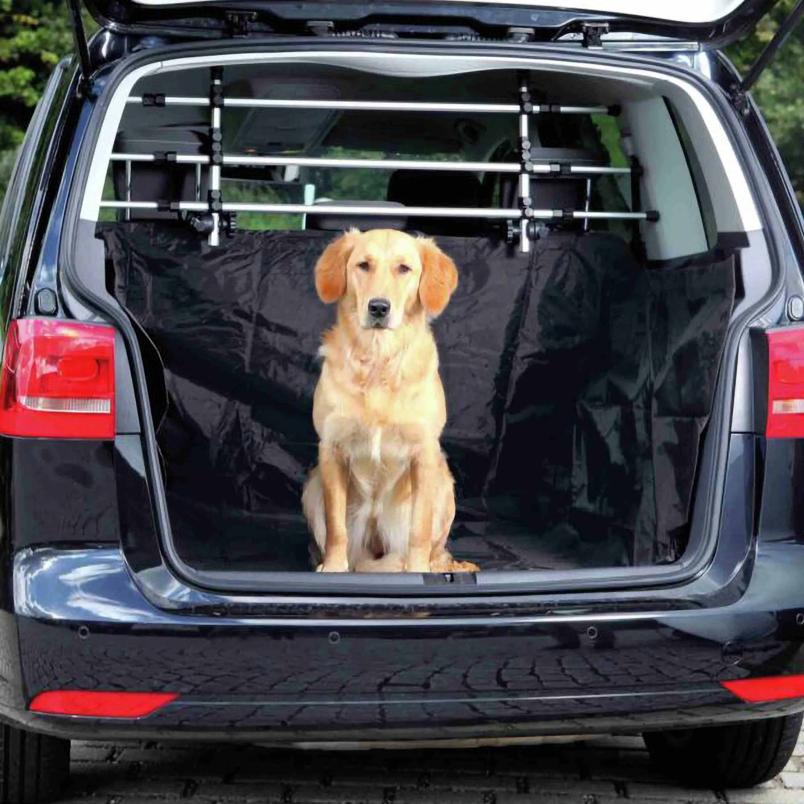 Bagageskydd Trixie Polyester Svart 230X170cm