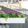 Balkonglåda Orthex Botanica Återvunnen plast Vit 60cm