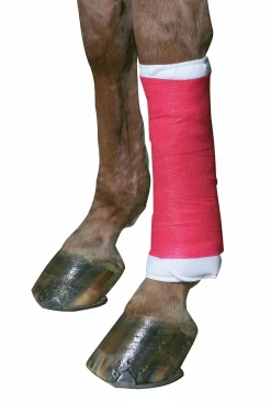 Bandage Kerbl EquiLASTIC 10cmx4,5m Röd
