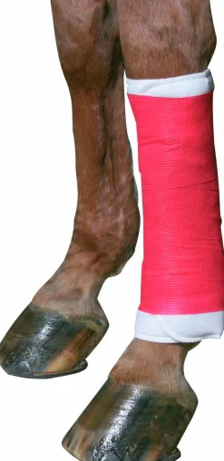 Bandage Kerbl EquiLASTIC 5cmx4,5m Röd