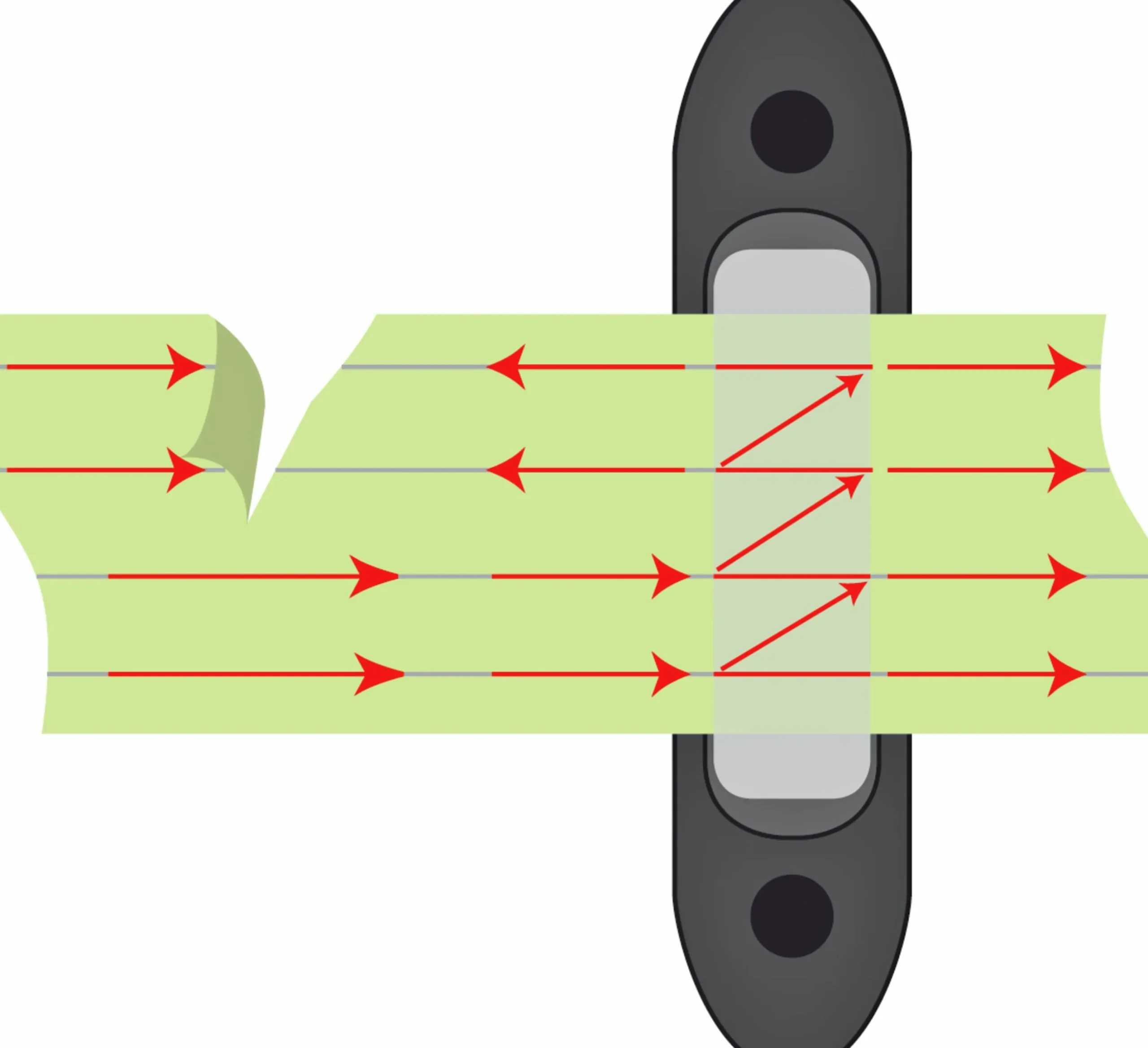 Bandisolator Kerbl med kolfiberfix 5-p