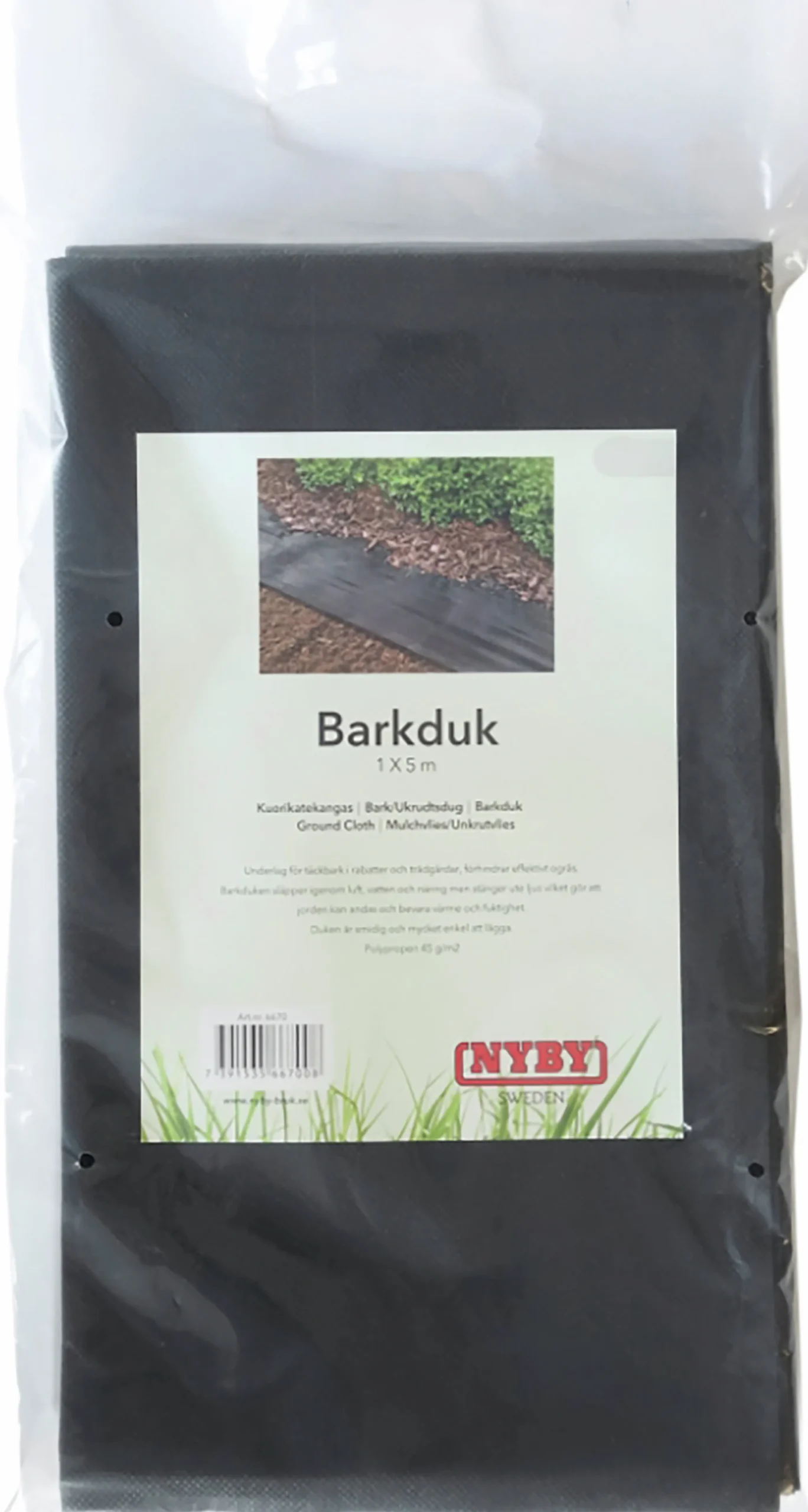 Barkduk Nyby Bruk 45g/m2 1x5m