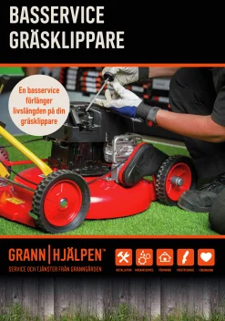 Basservice Grannhjälpen Gräsklippare utan drivning