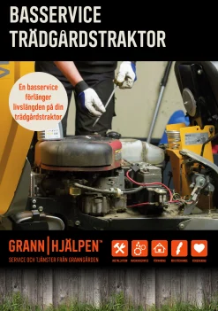 Basservice Grannhjälpen Åkgräsklippare