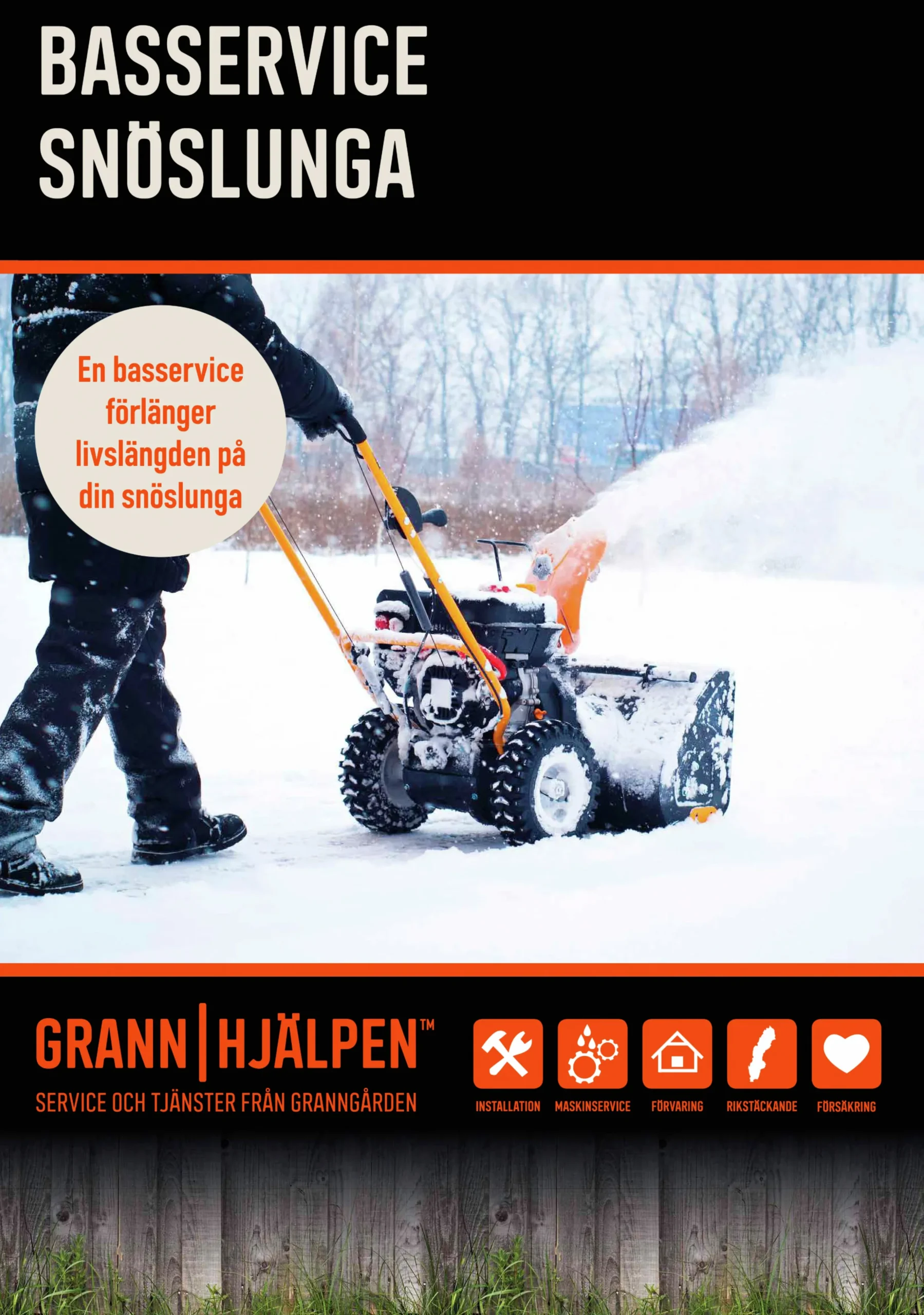 Basservice Grannhjälpen Snöslungor