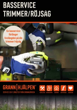 Basservice Grannhjälpen Trimmer/Röjsåg