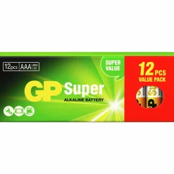 Batteri GP Batteries Alkaline AAA 12-p
