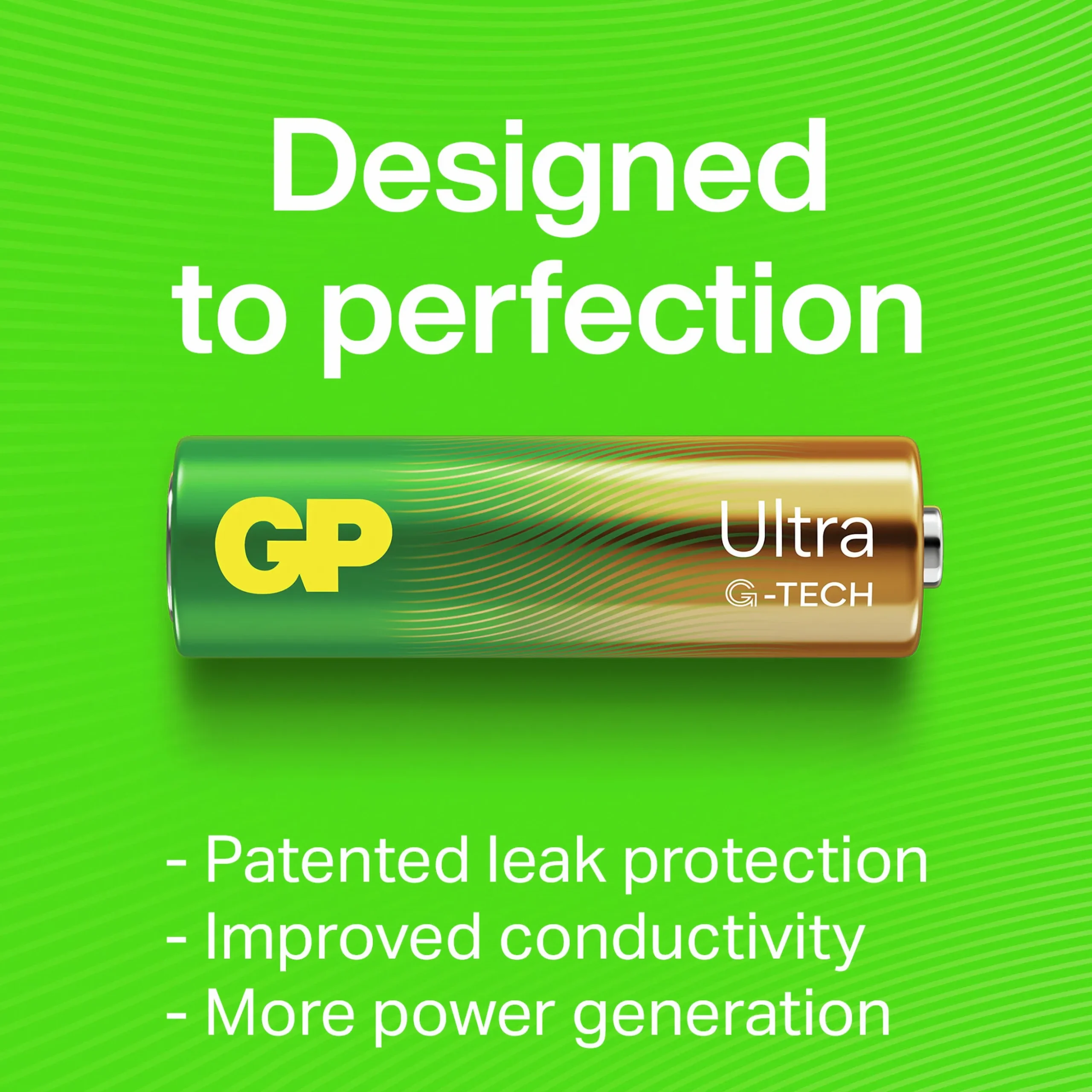 Batteri GP Batteries Ultra Alkaline AA/LR6 4-p