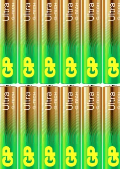 Batteri GP Batteries Ultra Alkaline AAA/LR03 12-p