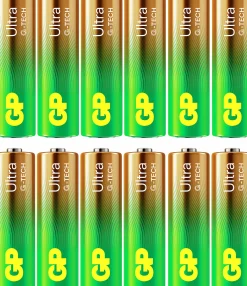 Batteri GP Batteries Ultra Alkaline AA/LR6 12-p