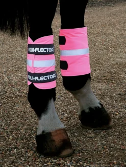 Benreflex Shires Equi-Flector Kardborre Rosa 2-p