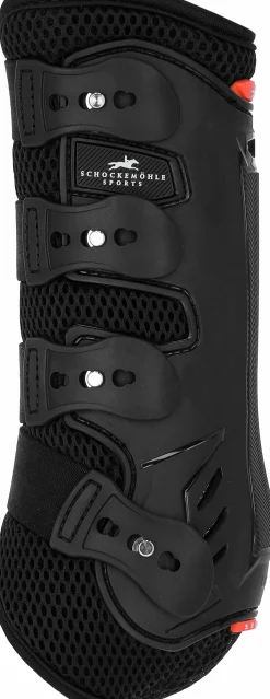 Benskydd Schockemöhle Sports Air Flow Dressyr Bak Svart 2-p