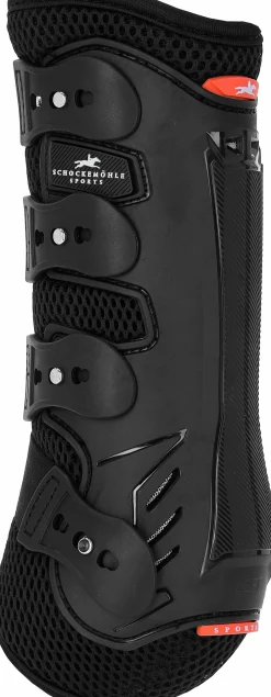 Benskydd Schockemöhle Sports Air Flow Dressyr Bak Svart 2-p
