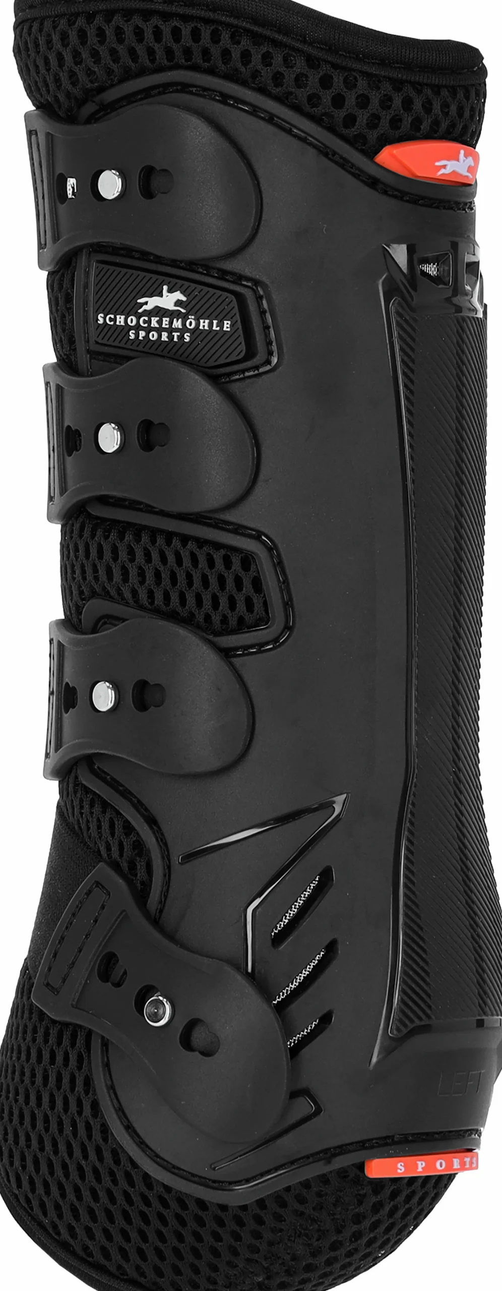 Benskydd Schockemöhle Sports Air Flow Dressyr Bak Svart 2-p