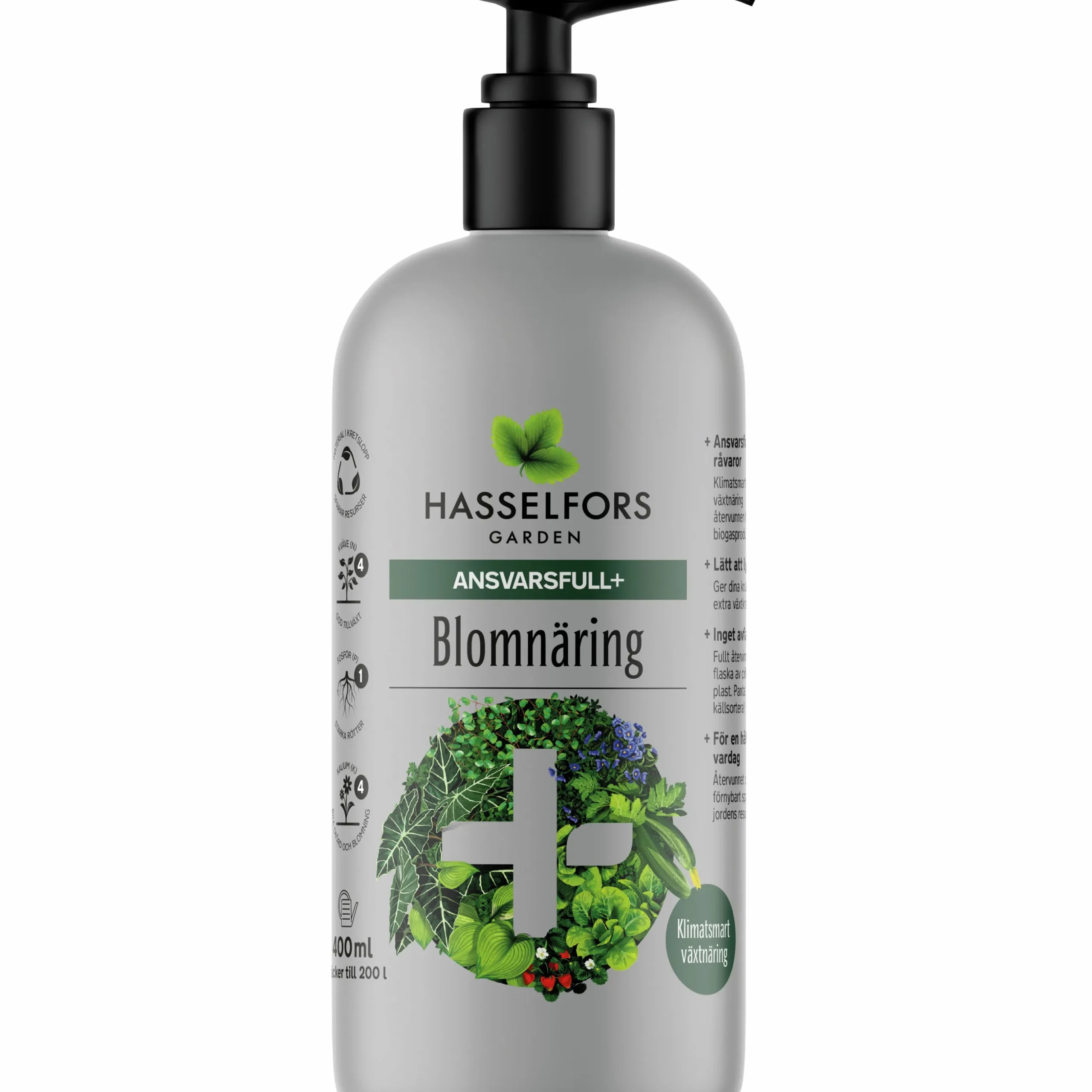 Blomnäring Hasselfors Ansvarsfull+ 400ml