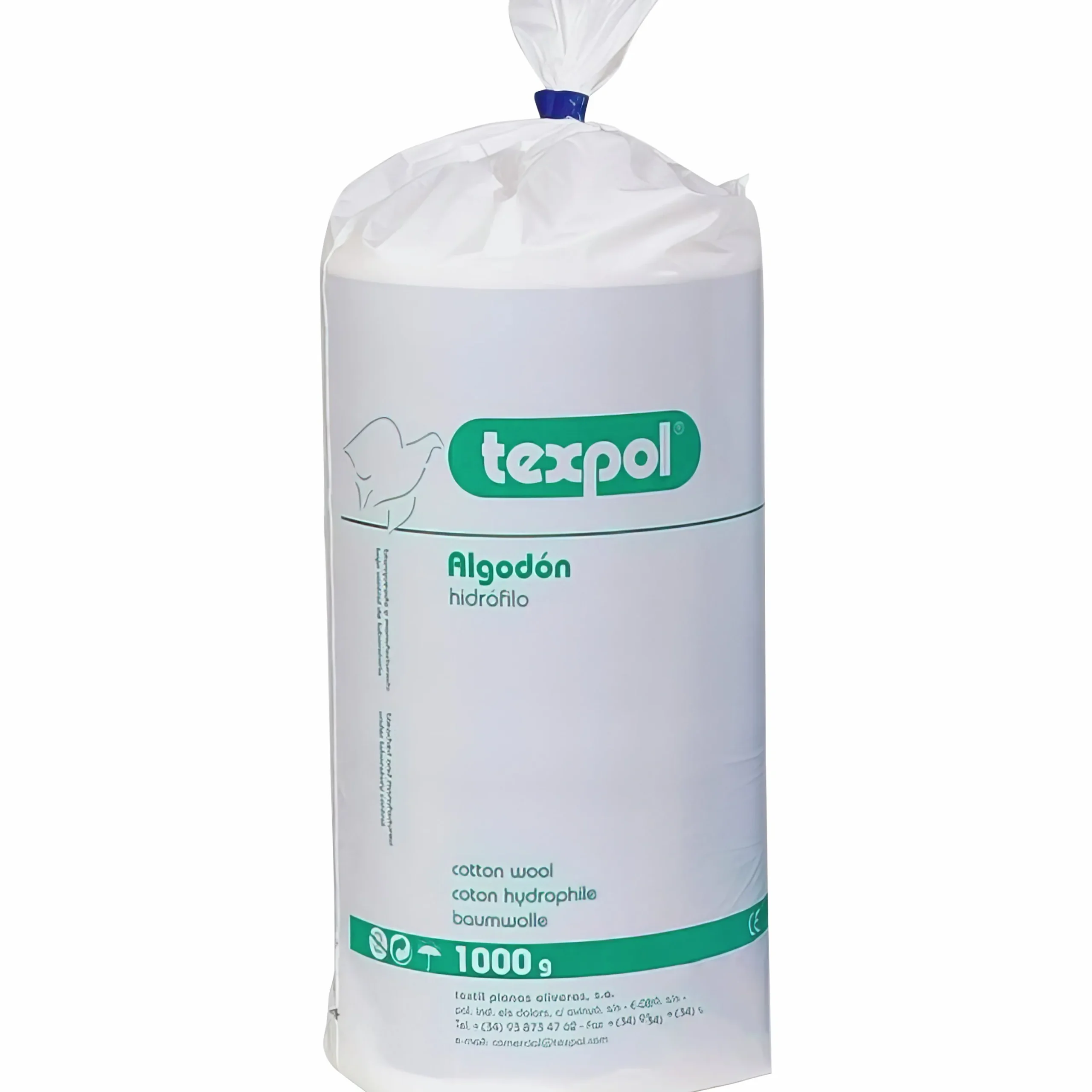 Bomull Texpol Lösrullad 1kg