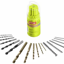 Borrsats Ryobi RAK18DMIX Mix 18 delar
