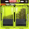 Borrset Ryobi HSS Titan RAK19HSS2 18 delar