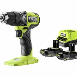 Borrskruvdragare med slag Ryobi ONE+ RPD18BL1-2C20S Kit 18V
