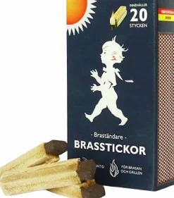 Brasstickor Solstickan braständare 20-p