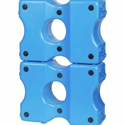 Cavalettiblock V-Plast Blå 40x30cm 2-p