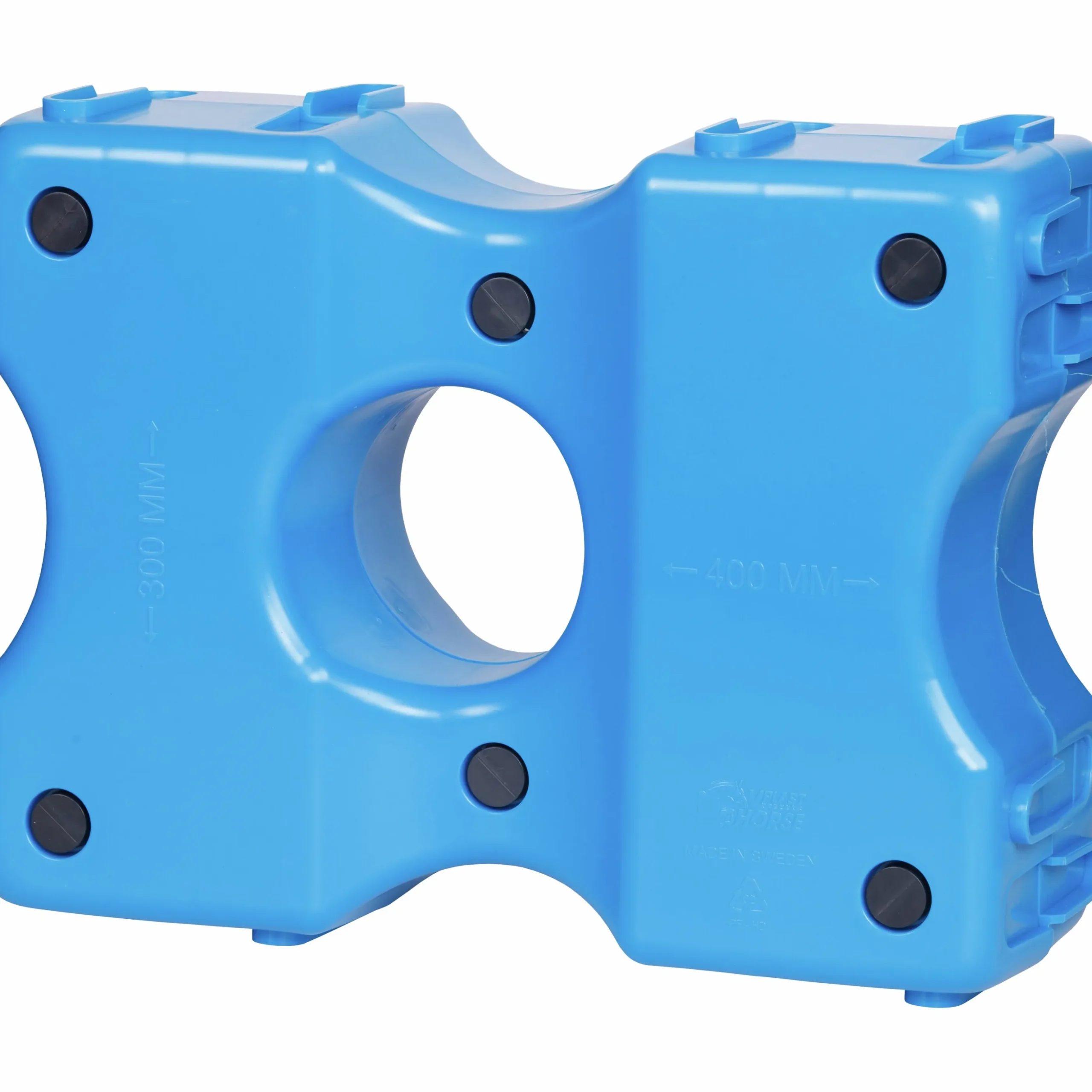 Cavalettiblock V-Plast Blå 40x30cm 2-p