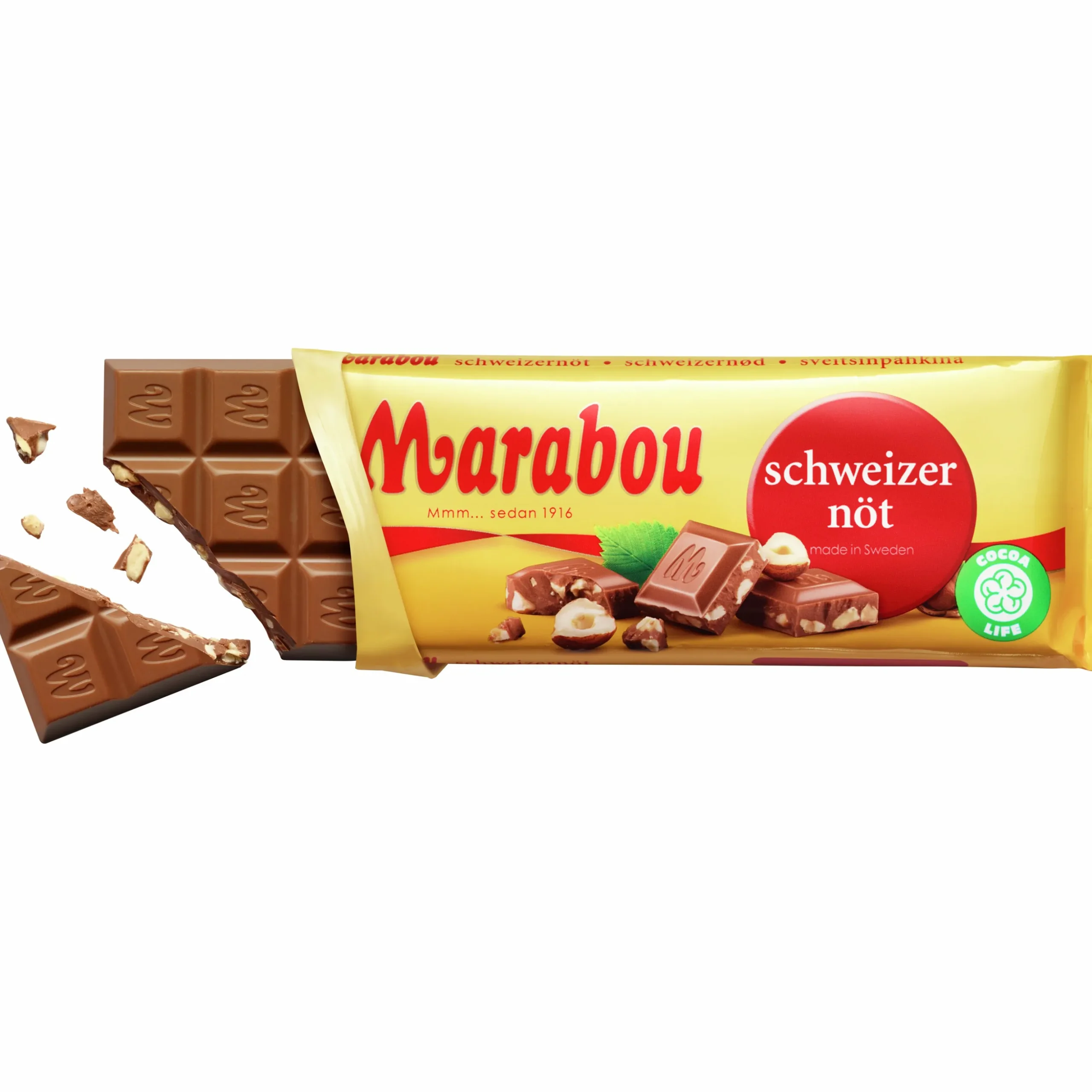 Choklad Marabou Schweizernöt 100g