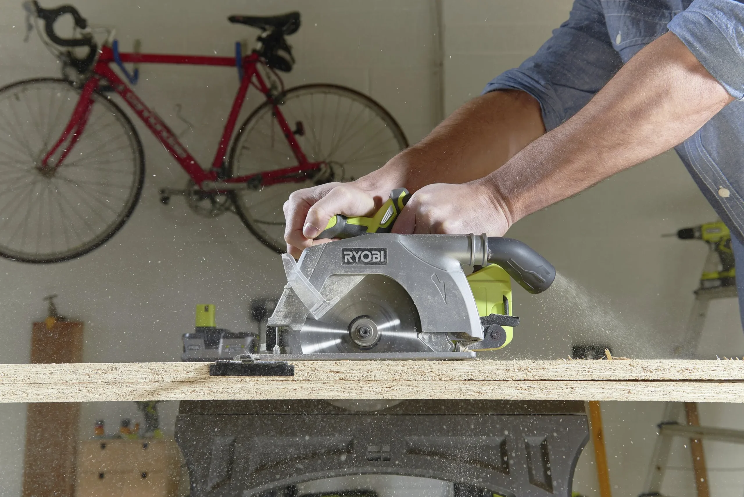 Cirkelsåg Ryobi ONE+ RCS18N-0 18V (exkl batteri)