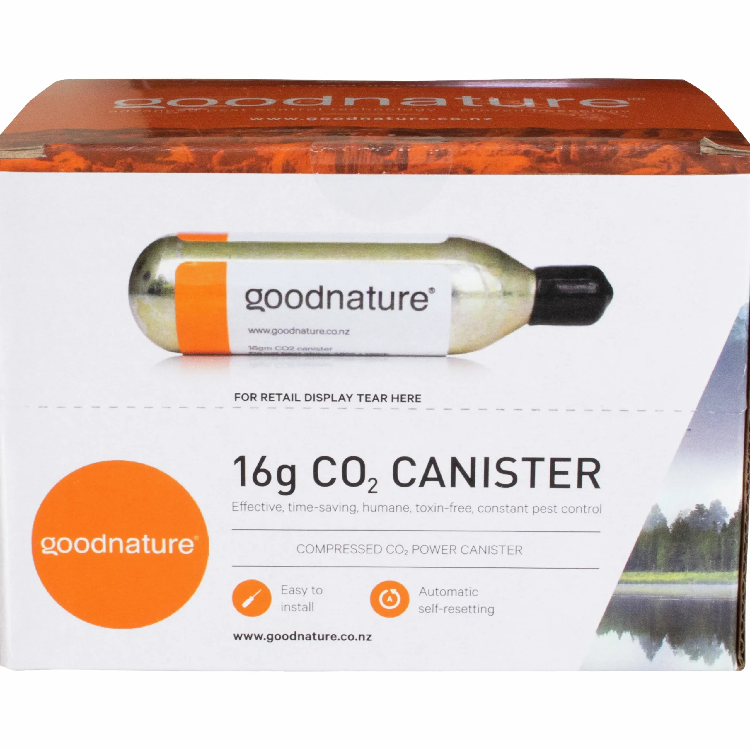 CO2-patron Goodnature till Rått- & Musfälla A24 30-p