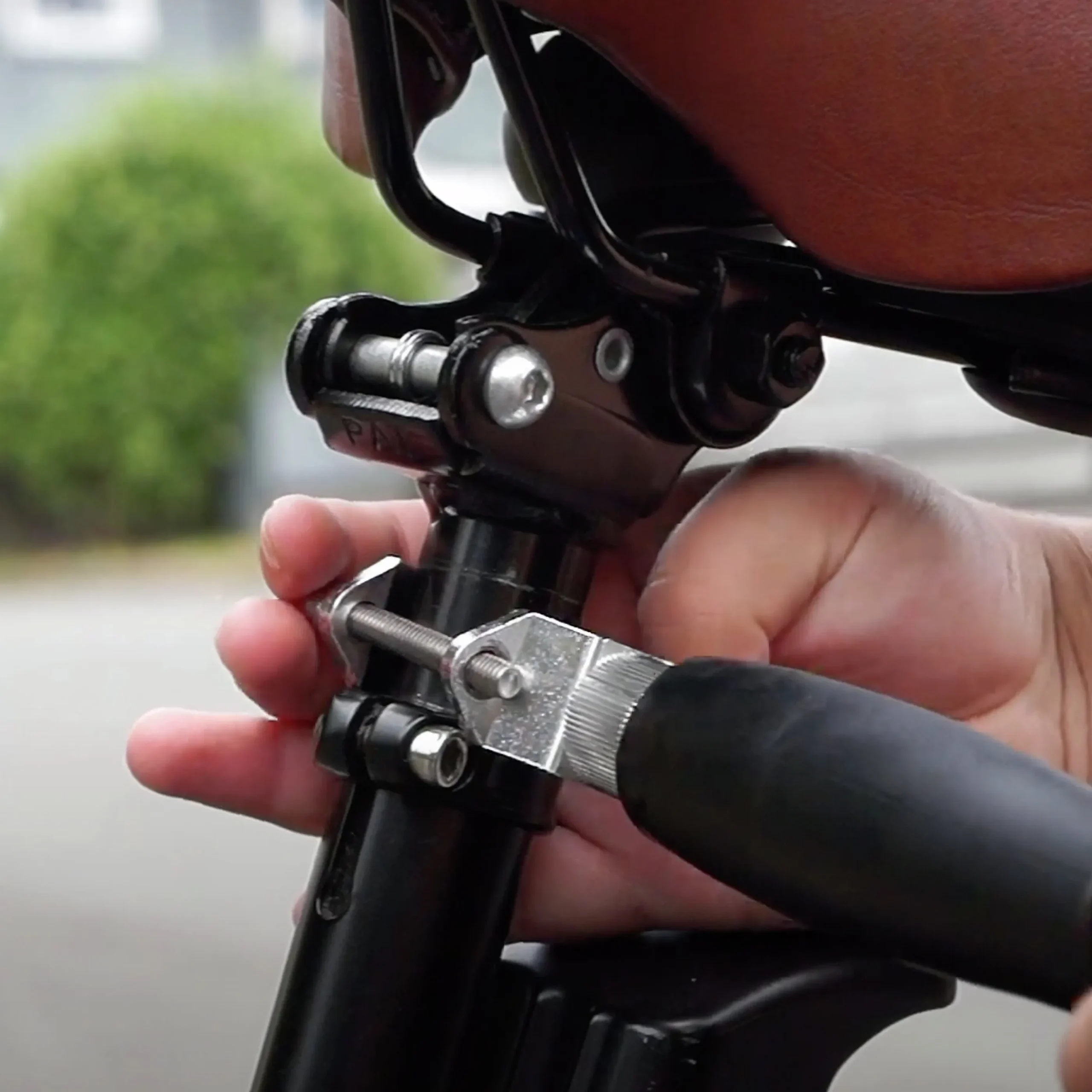 Cykelfäste med koppel Active Canis