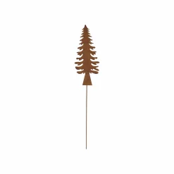 Dekoration Ventura Julgran Rostig 15cm