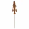 Dekoration Ventura Julgran Rostig 22cm