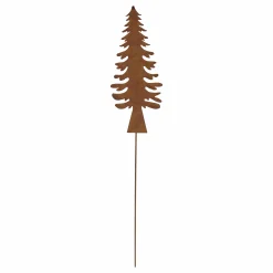 Dekoration Ventura Julgran Rostig 22cm