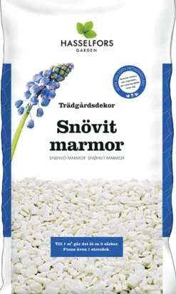Dekorsten Hasselfors Snövit marmor 15kg
