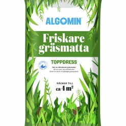 Dressjord Algomin Toppdress Friskare Gräsmatta 40L
