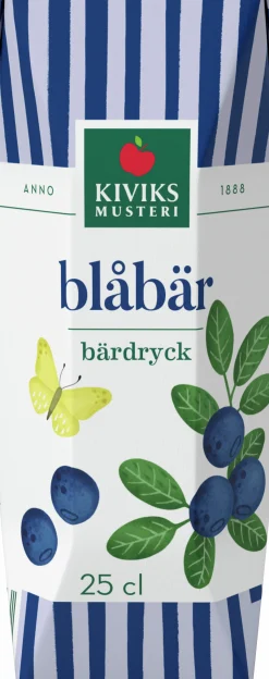 Dricka Kivik Blåbär m sugrör 25cl