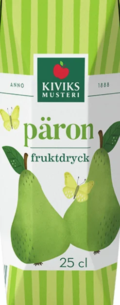 Dricka Kivik Musteri Päron m sugrör 25cl