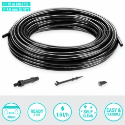 Droppbevattning Gardena MicroDrip Startset Plantrader 15m