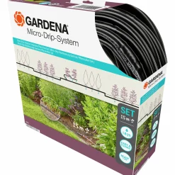 Droppbevattning Gardena MicroDrip Startset Plantrader 15m