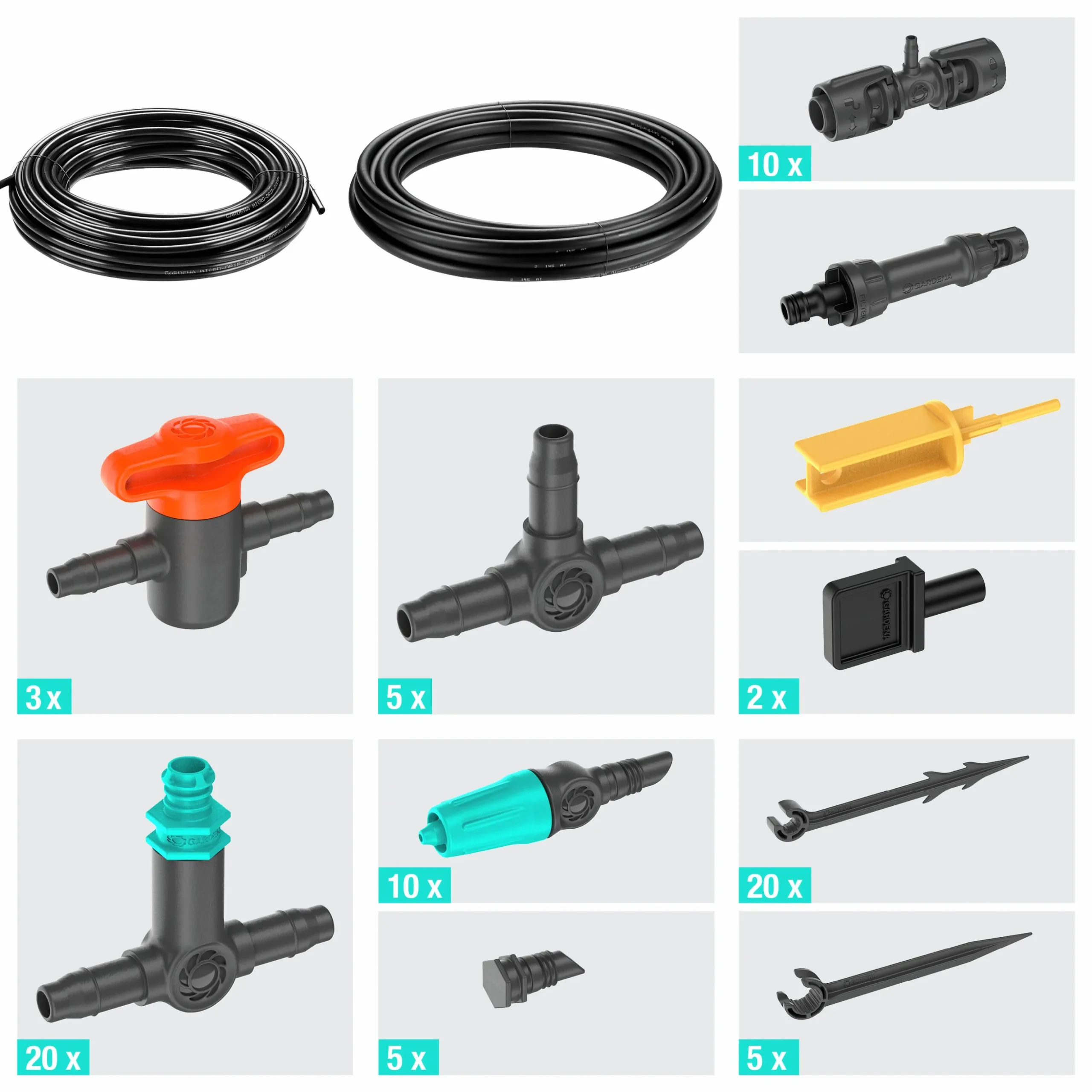 Droppbevattning Gardena MicroDrip Terrass Startset