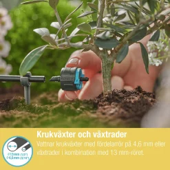 Dropphuvud Gardena MicroDrip Ställbar Tryckreglerande