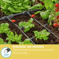 Droppspridare Gardena Inline Tryckreglerande 2 l/h 10-p
