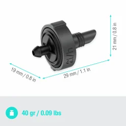 Droppspridare Gardena MicroDrip Tryckreglerande 2 l/h 10-p