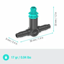 Droppspridare Gardena MicroDrip Inline 2 l/h 10-p